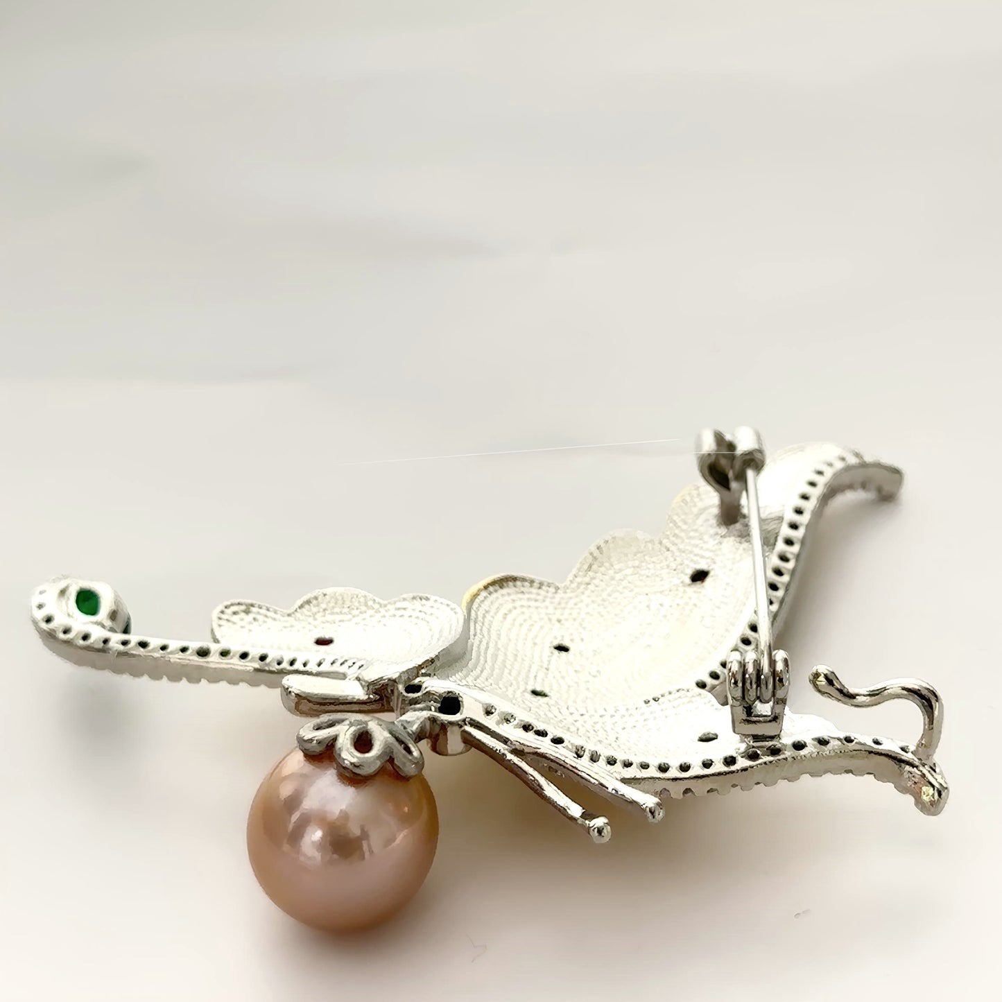 Golden Butterfly Brooch