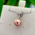 Silver & Gold Fox with Natural Freshwater Pearls