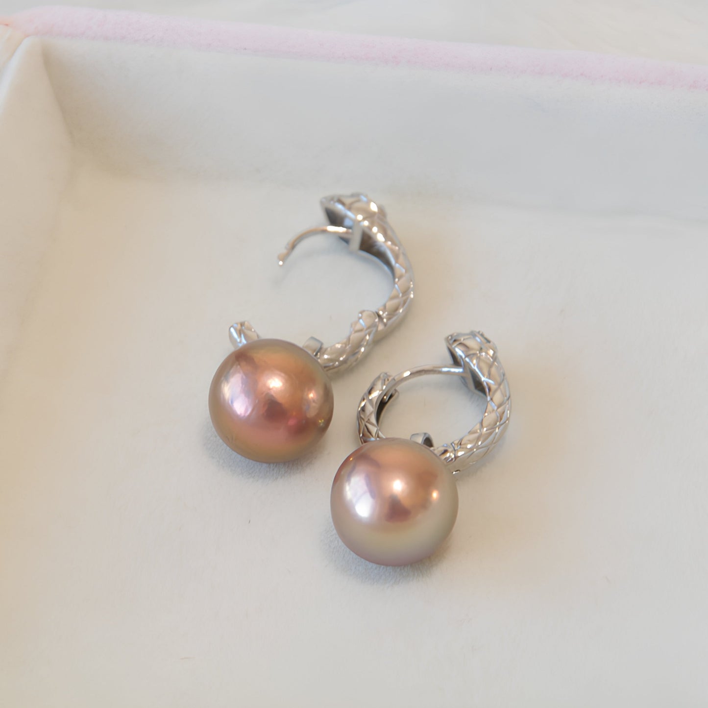 Spirit Snake Pearl Earrings