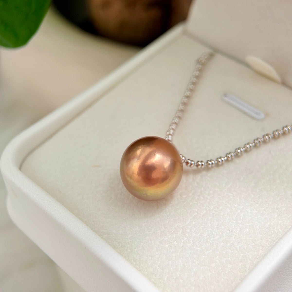 14.5mm Flaming Sun Multicolor Pearl Necklace - Unisex Jewelry