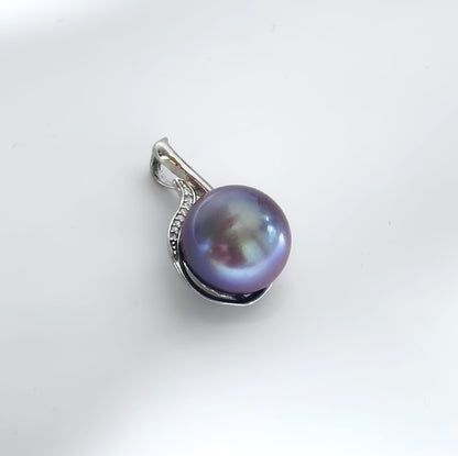 Ghost Purple Pearl Pendant
