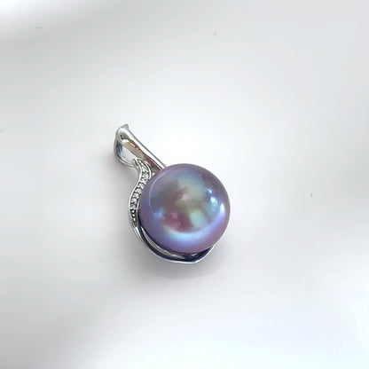 Ghost Purple Pearl Pendant