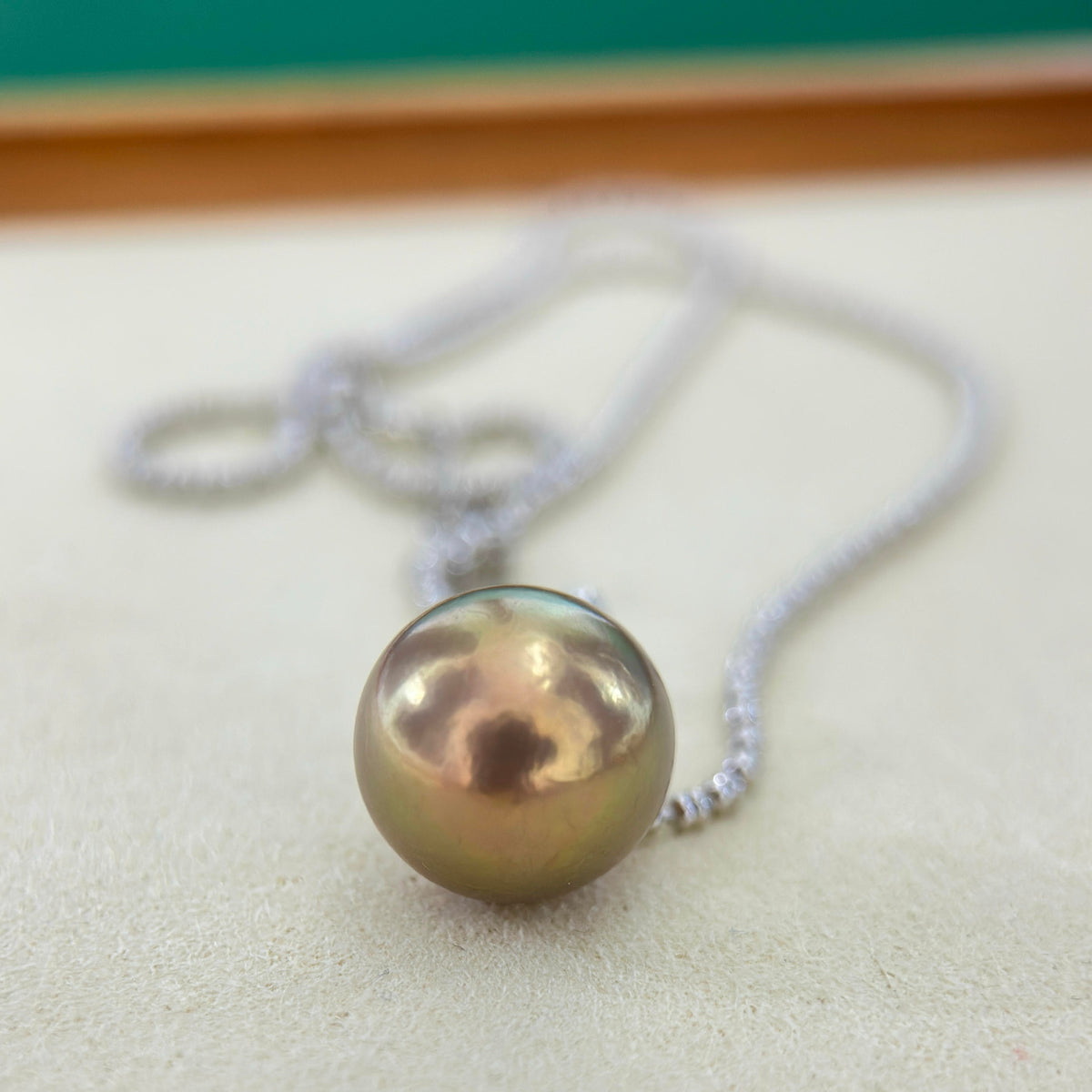 14.5mm Flaming Sun Multicolor Pearl Necklace - Unisex Jewelry