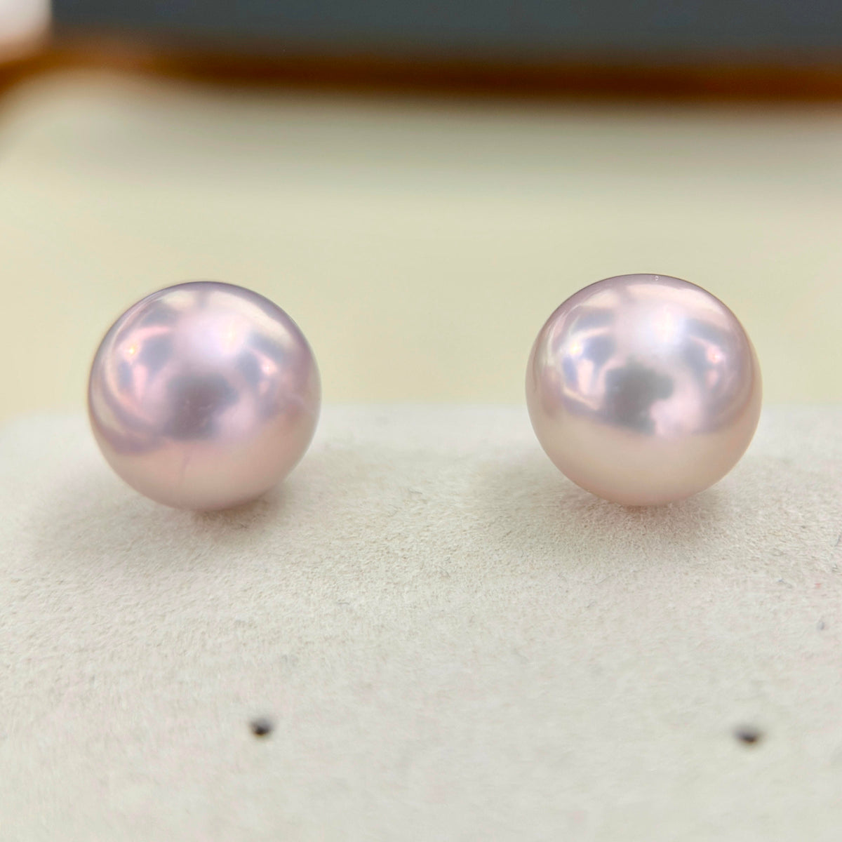 12mm Soft Pink Pearl Clip-On Earrings