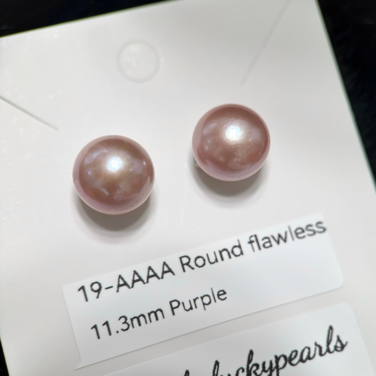 Natural Freshwater Pearl Stud Earrings | 10–13mm Pink, Purple & Metallic Pearls | Choose Your Pair
