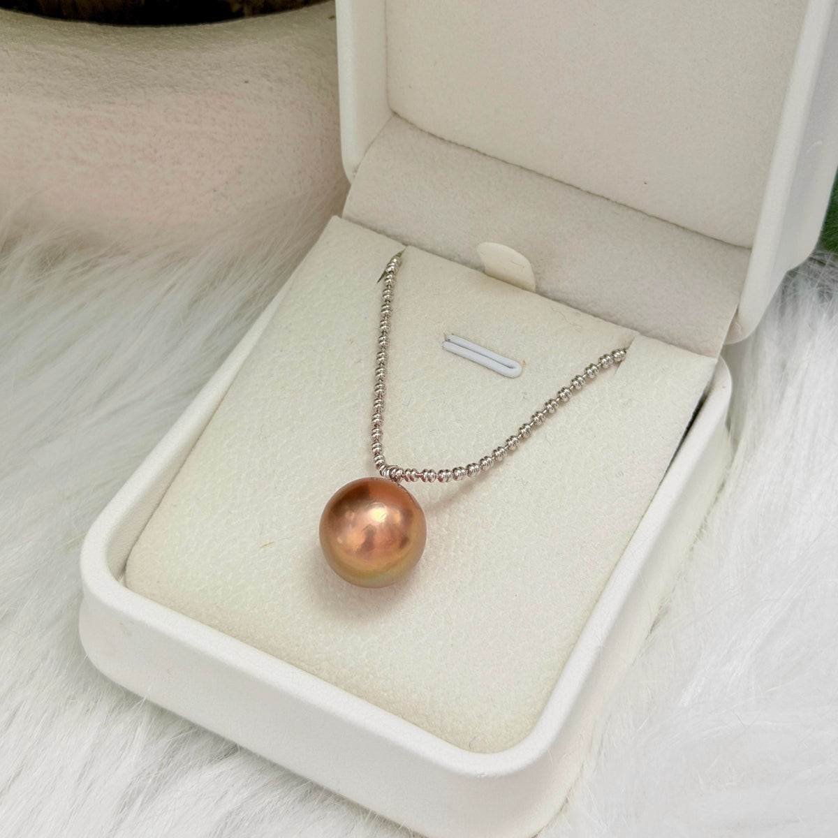 14.5mm Flaming Sun Multicolor Pearl Necklace - Unisex Jewelry
