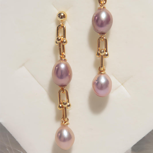 Punk Pearl Earrings