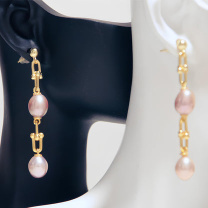 Punk Pearl Earrings