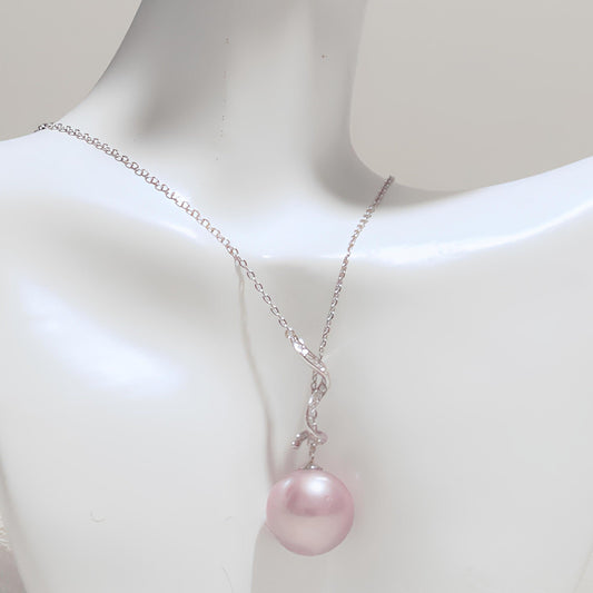 Pink and Purple Elegant Pearl Set