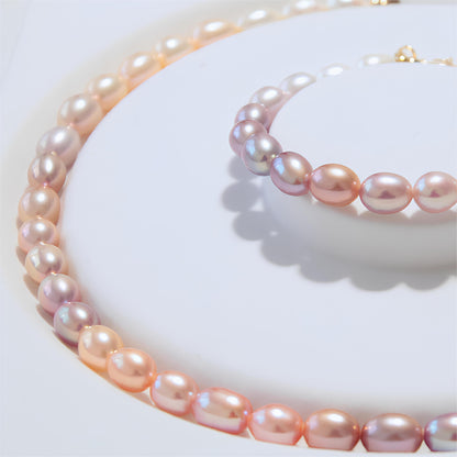 Gradient Rainbow Pearl Set