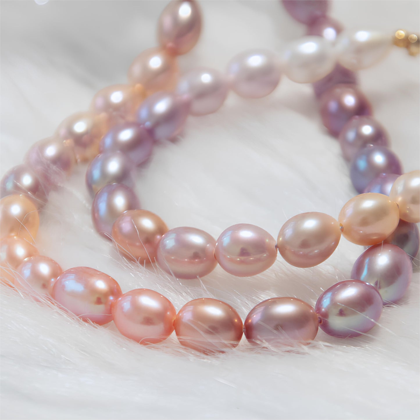 Gradient Rainbow Pearl Set