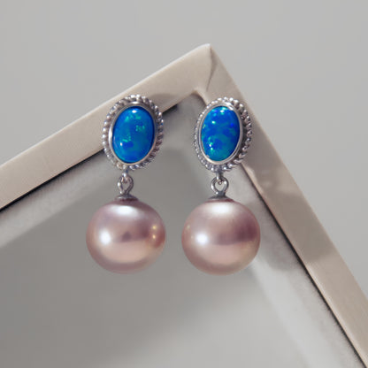 Opal Pearl Earrings