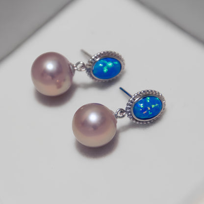 Opal Pearl Earrings