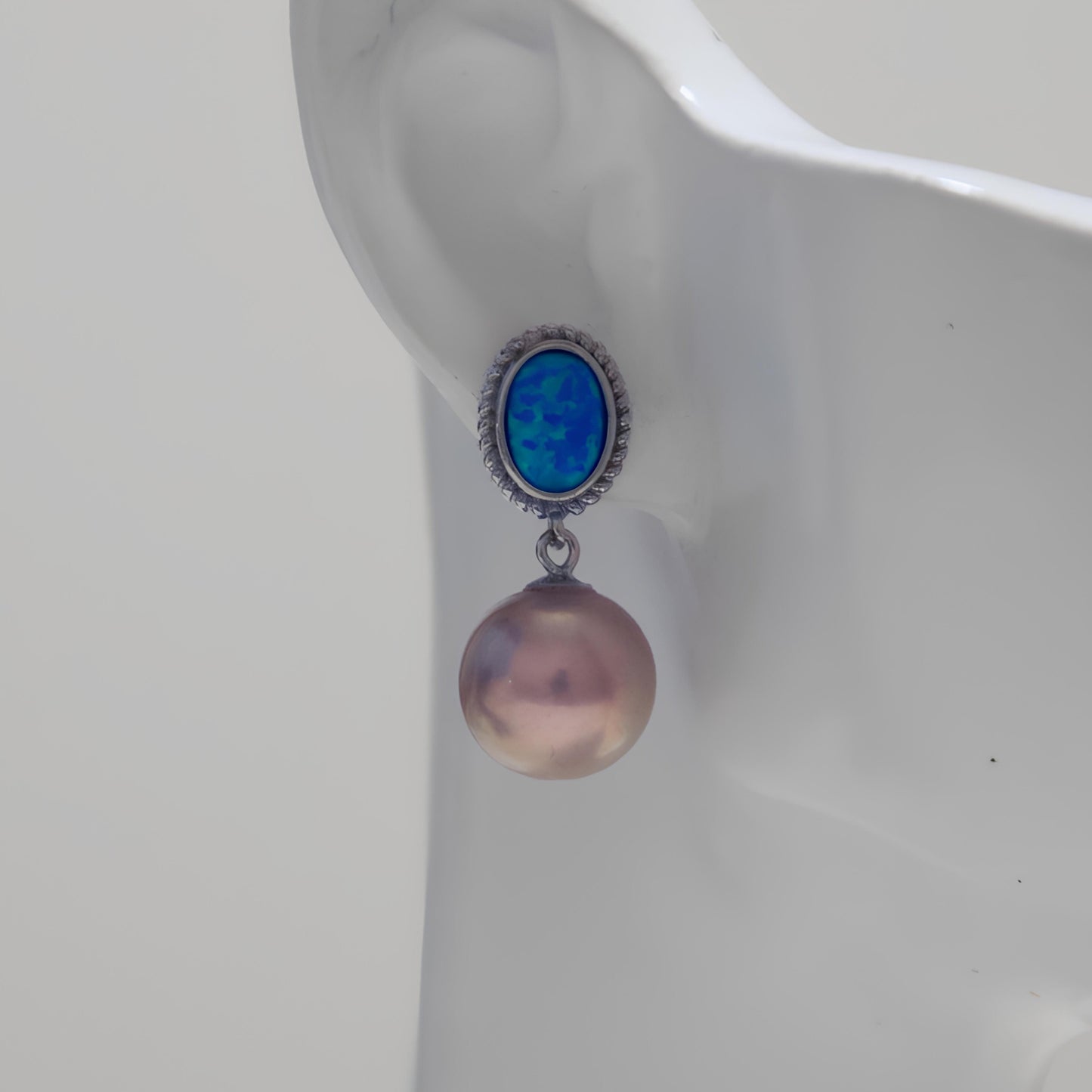 Opal Pearl Earrings