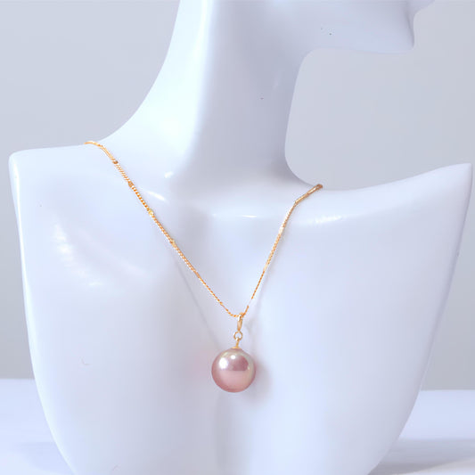 Simple Natural Pearl Pendant