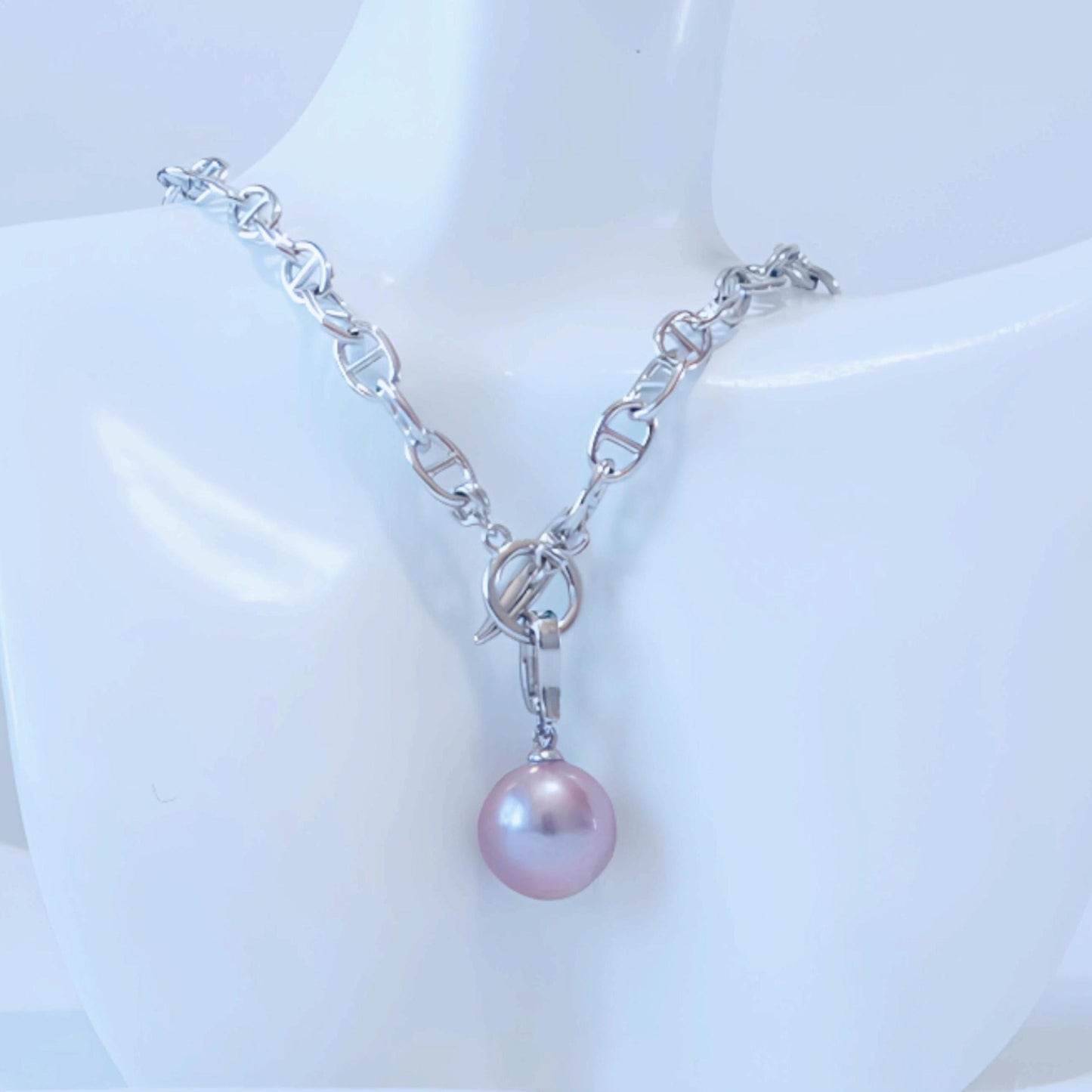 Hippop Style Pearl Necklace