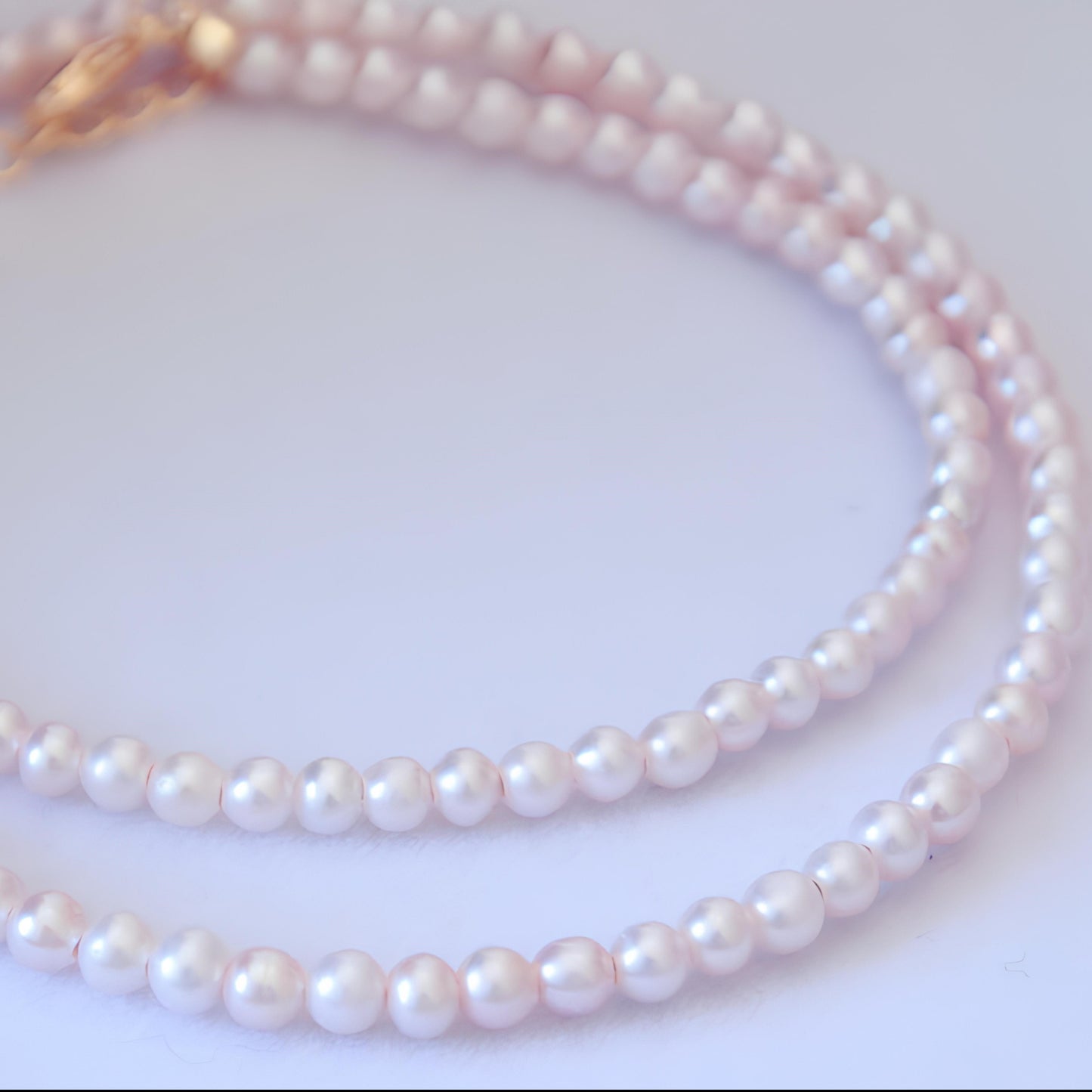 Sakura Pink Pearl Necklace