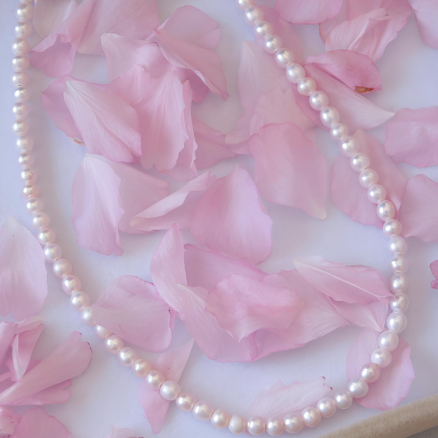 Sakura Pink Pearl Necklace