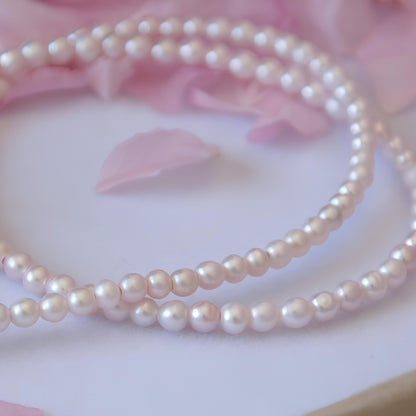 Sakura Pink Pearl Necklace