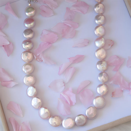 Round Baroque Pearls Choker