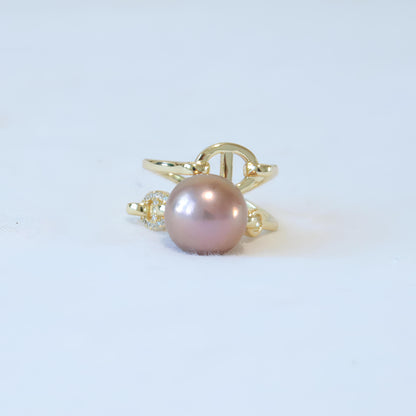 Wild Rose Pearl Ring