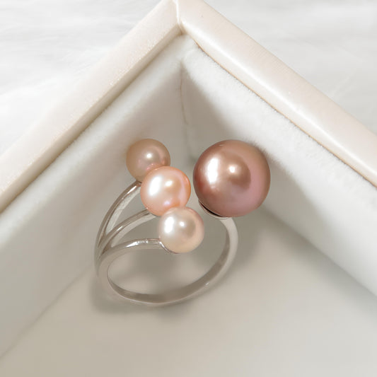 Personalised Pearl Ring