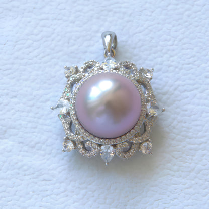 Luxury Byzantine Pearl Pendant