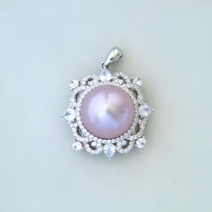 Luxury Byzantine Pearl Pendant