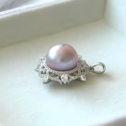 Luxury Byzantine Pearl Pendant