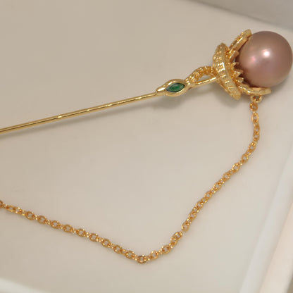 Scepter Brooch