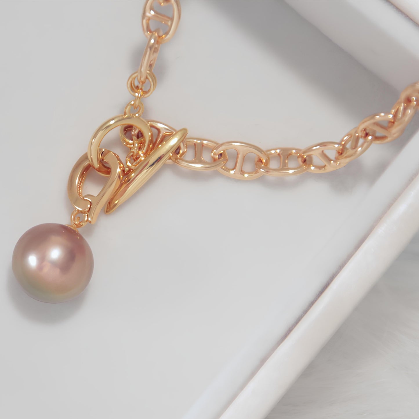 Hippop Style Pearl Necklace