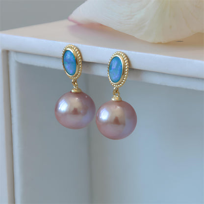 Opal Pearl Earrings