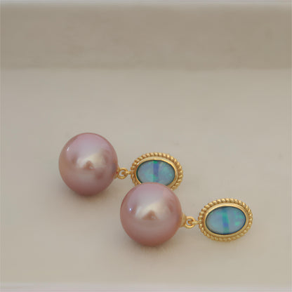 Opal Pearl Earrings