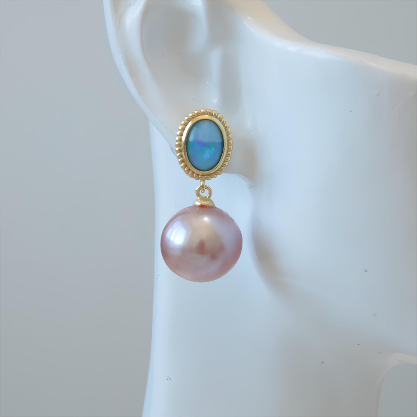 Opal Pearl Earrings