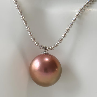 Gradient Colorful Pearl Necklace