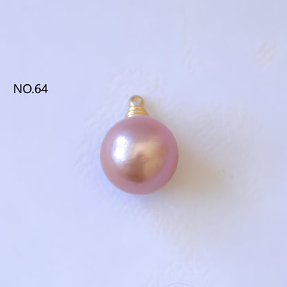 Light bulb natural pearl pendant