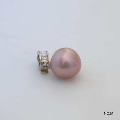 Square Diamond Natural Pearl Easy-clip