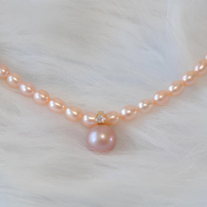 Princess pearl pendant