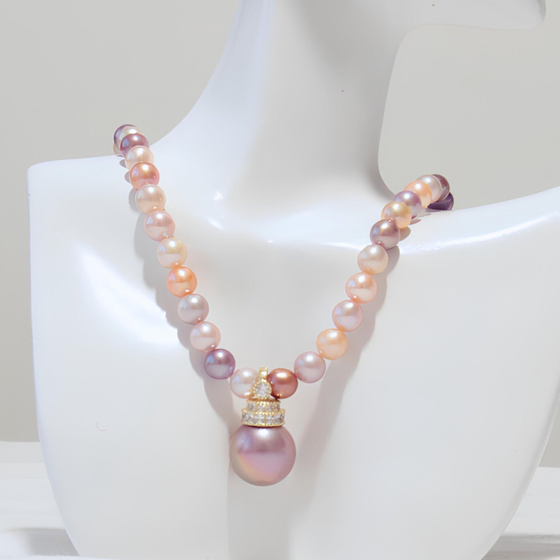 Cake Natural Pearl Easy - clip Pendant - Tricky Lucky