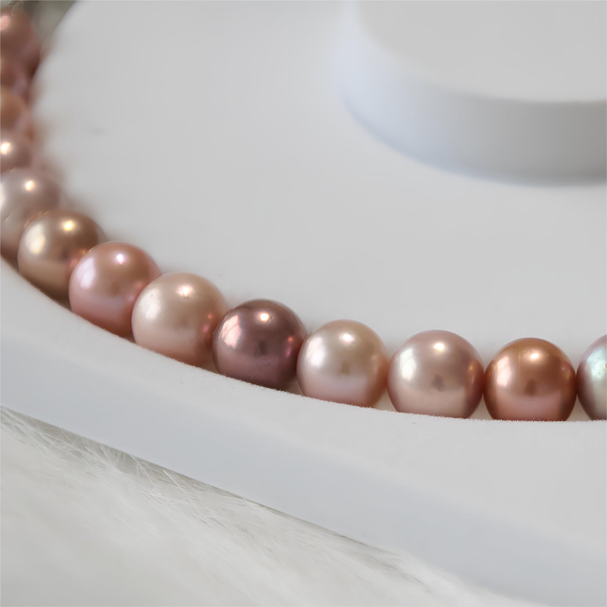 Cheetah Mixed Colour Pearl Necklace - Tricky Lucky