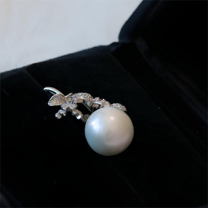 Cherry Flower White Pearl Pendant - Tricky Lucky