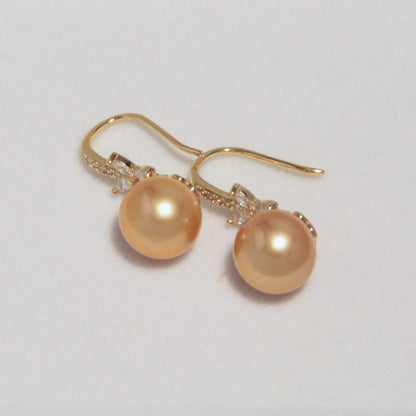 Clover Seawater Pearl Earrings - Tricky Lucky