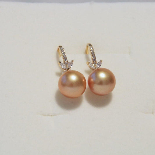 Clover Seawater Pearl Earrings - Tricky Lucky