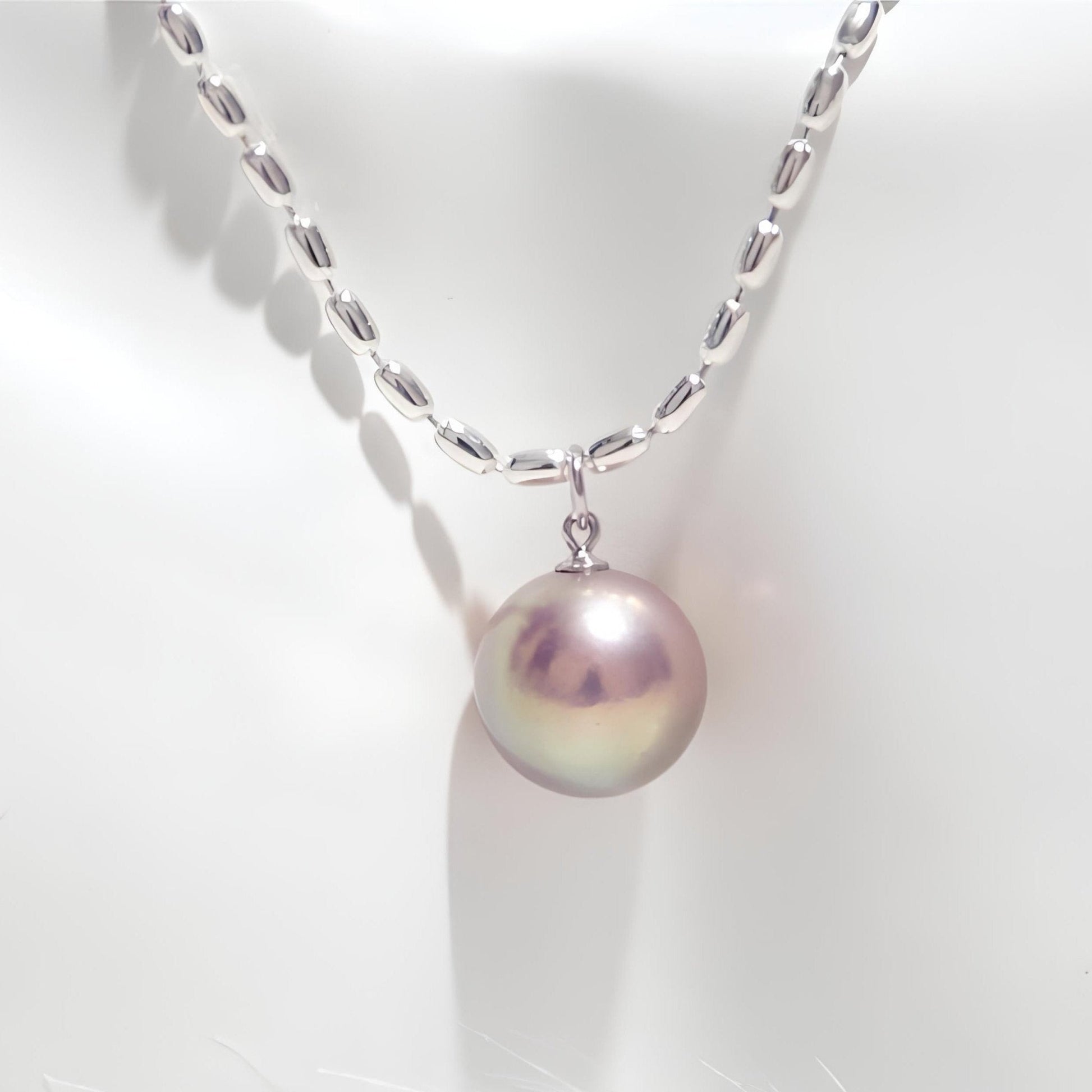 Colorful Simple Pearl Necklace - Tricky Lucky