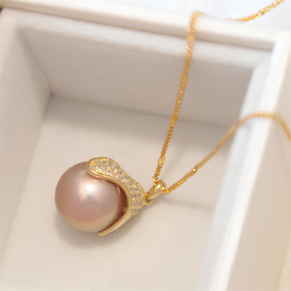 Diamond Pearl Pendant - Tricky Lucky