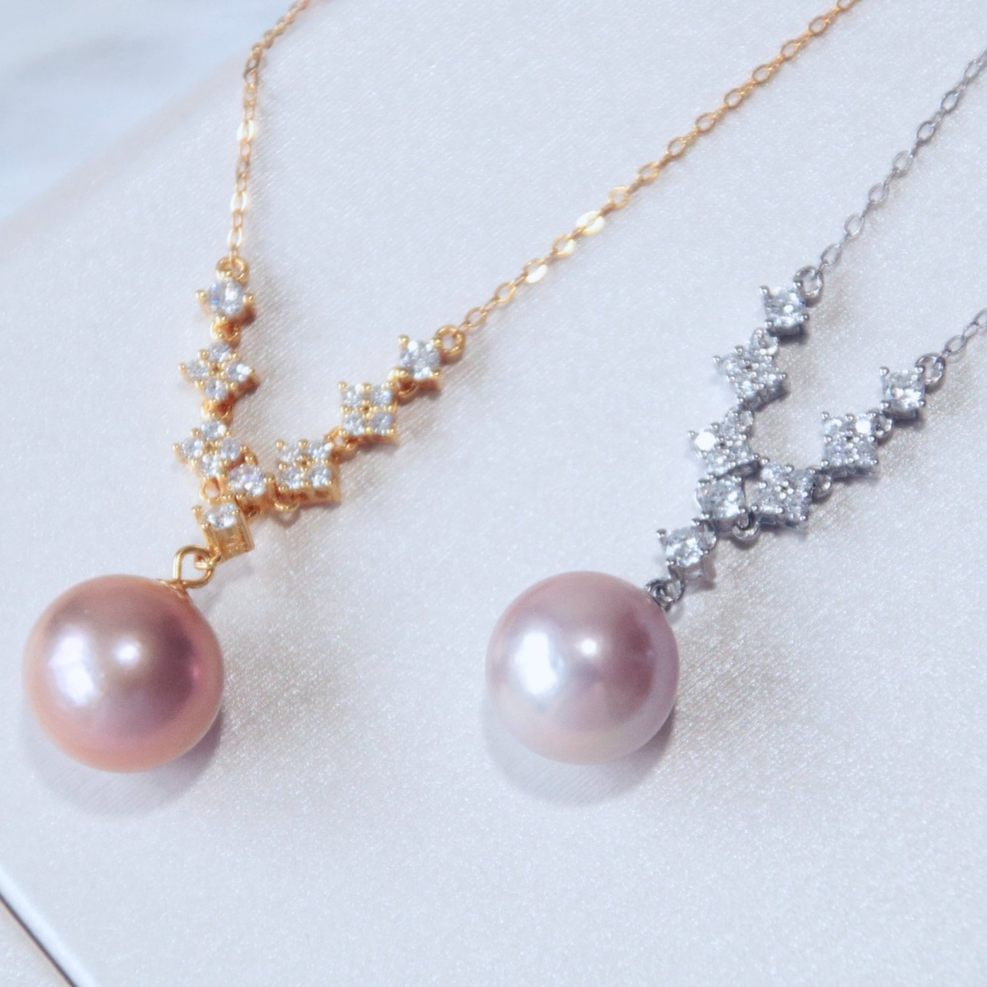 Elegant Pearl Necklace - Tricky Lucky