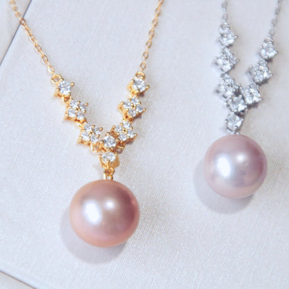 Elegant Pearl Necklace - Tricky Lucky