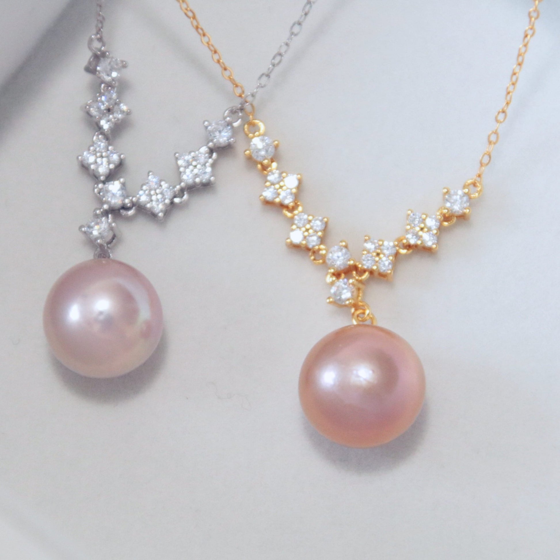 Elegant Pearl Necklace - Tricky Lucky