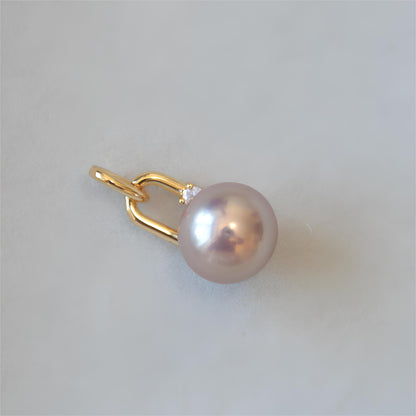 Geometric Pearl Pendant - Tricky Lucky