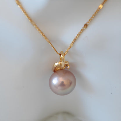 Geometric Pearl Pendant - Tricky Lucky
